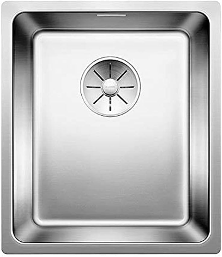 BLANCO ANDANO 340-U | Edelstahl | Einbauart: Unterbau | ohne Ablauffernbedienung | 40er Unterschrank