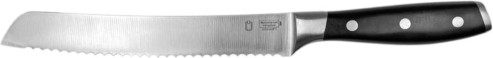 METRO Professional Messer Set 6-teilig., inkl schwarzer, zusammenrollbarer Messertasche, professione