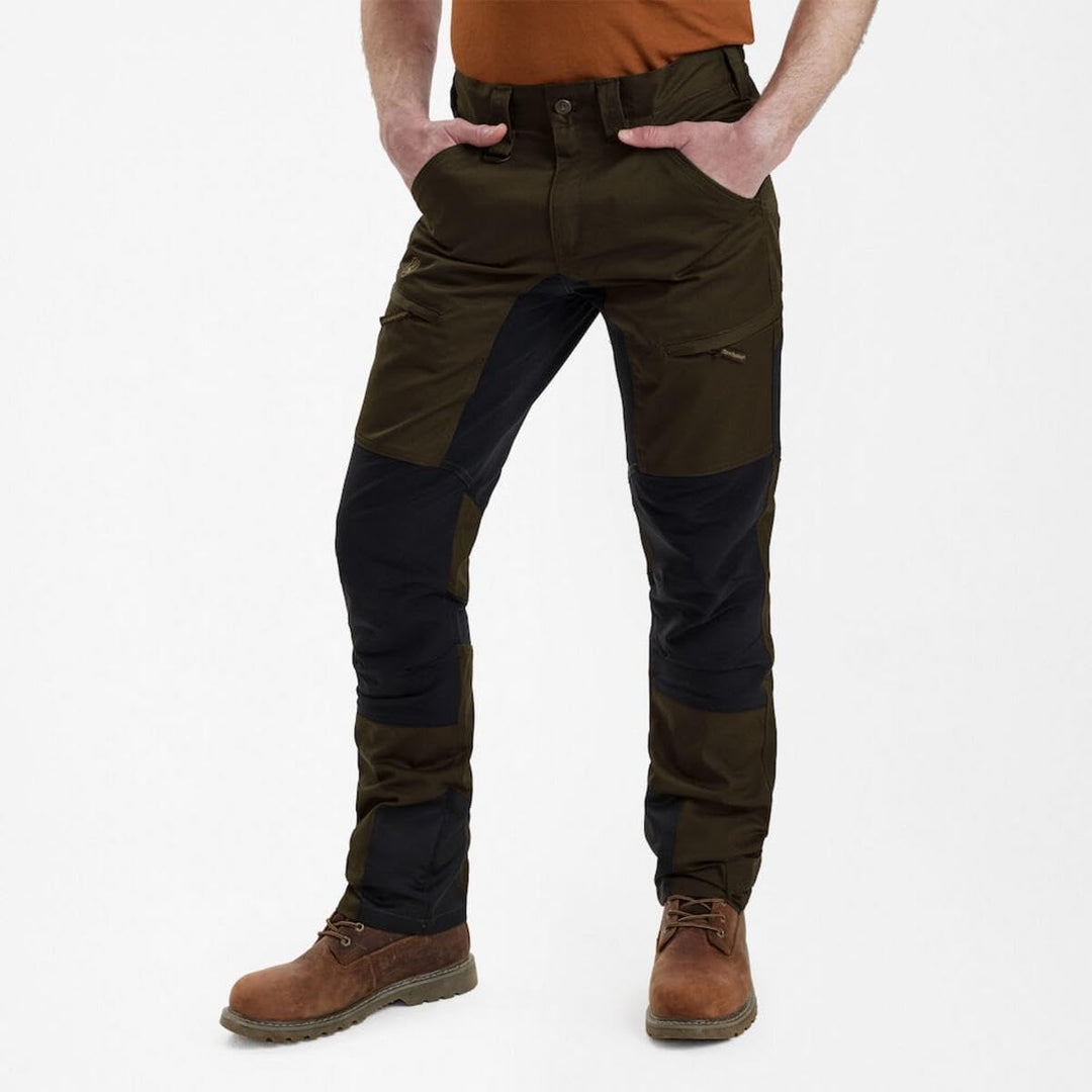 Deerhunter Rogaland Stretchhose, Kontrast - Adventure Grün Grün 27 Kurz, Grün 27 Kurz
