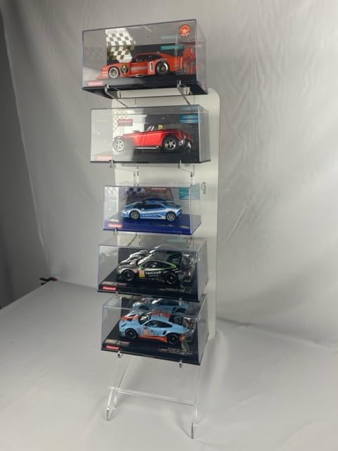5er Carrera-Boxen-Regal, Minimalistisch, Wandregal für Carrera Boxen