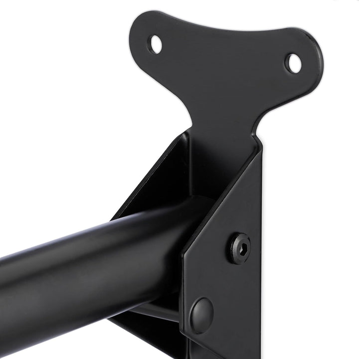 Relaxdays Fahrrad Wandhalterung, klappbar, 50 kg, Wohnung & Keller, HBT: 18x27,5x33 cm, Fahrradhalte