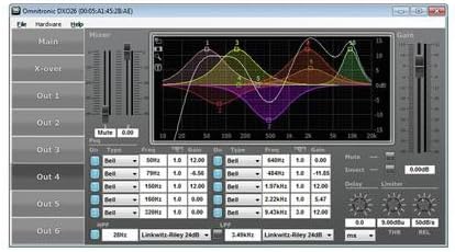 Omnitronic 10356341 DXO-26E Digitaler Controller