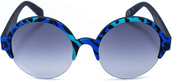 Italia Independent Damen 0907-ZEB-022 Sonnenbrille, Blau (Azul), 50.0