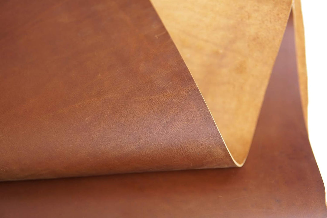 Lederzuschnitte, Rindsleder, für Basteln, Werkzeug, Nähen,Leder-Zubehör Bourbon 12"x12", Bourbon 12"