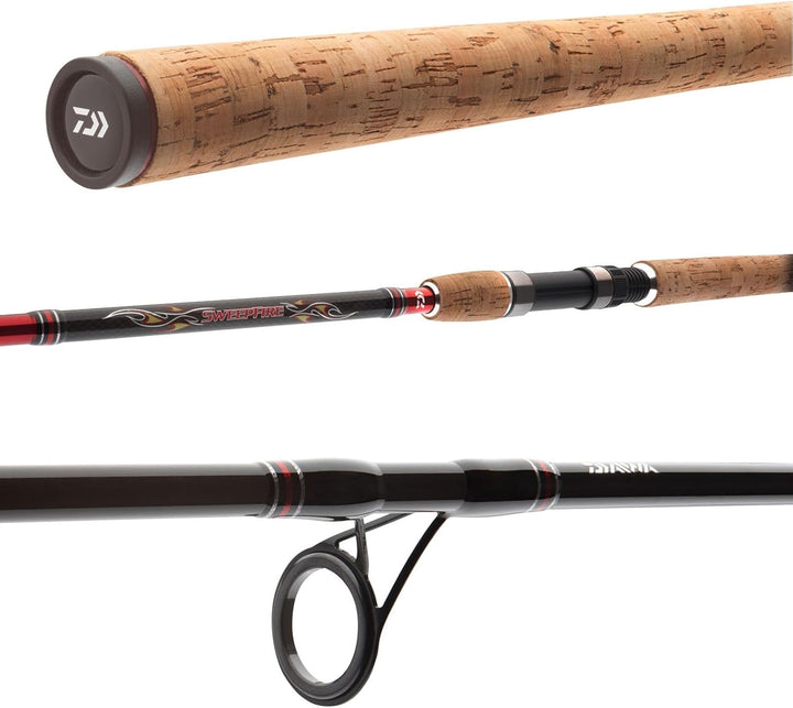 Daiwa Sweepfire Spin 2,10m / 2,40m / 2,70m / 3,00m Spinnrute, 2,40