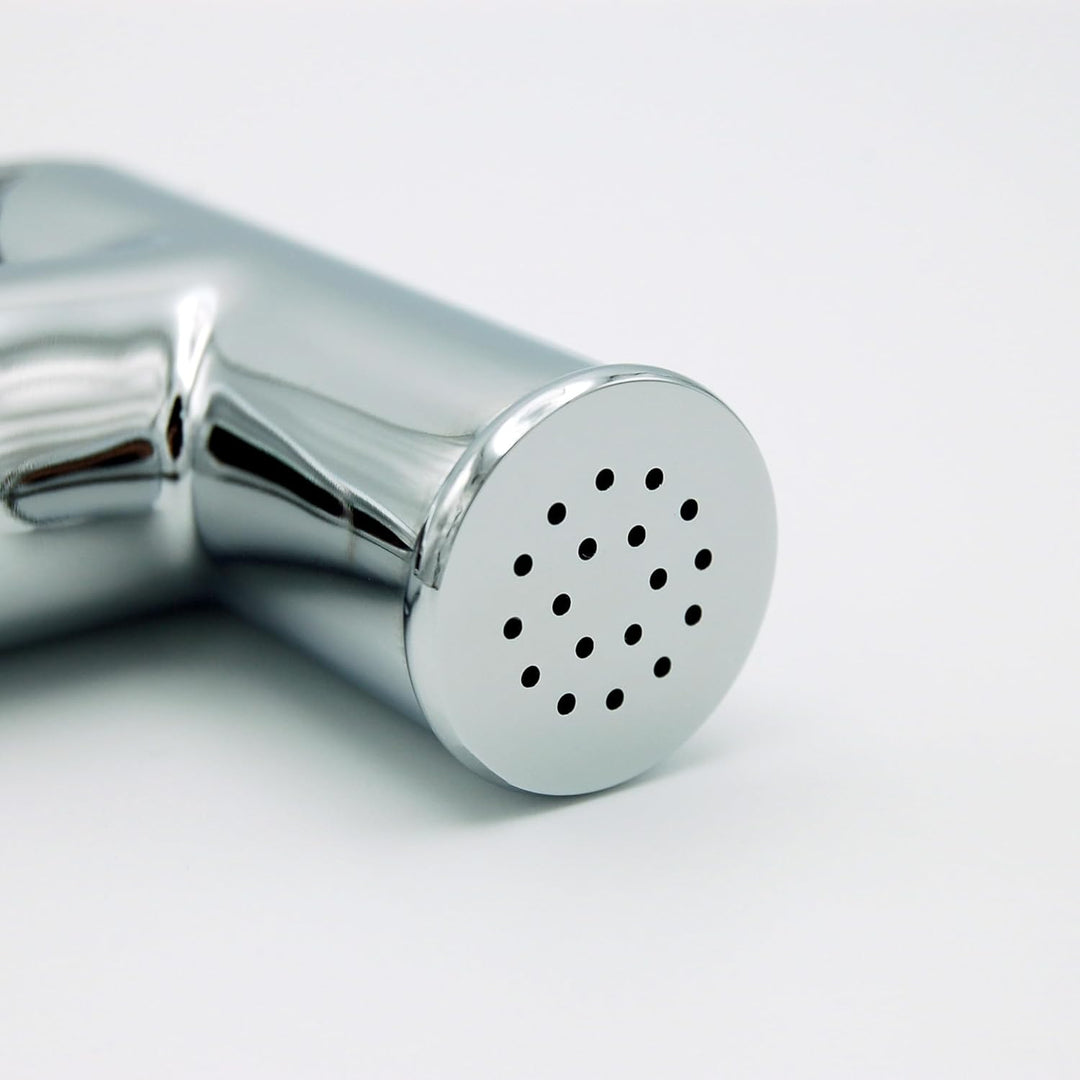 Hygienische Dusche aus verchromtem Messing für WC oder Bidet "Lazio" Klein Chrom, Klein Chrom