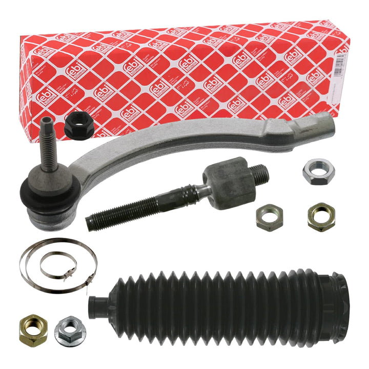 febi bilstein 40555 Spurstange mit Lenkmanschettensatz , 1 Stück Vorderachse links, Vorderachse link