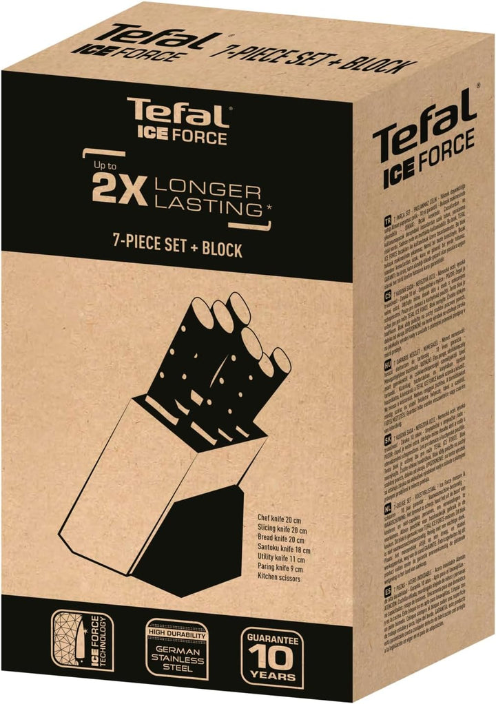 Tefal Ice Force Set 7-teilig, Metall, 7-teilig