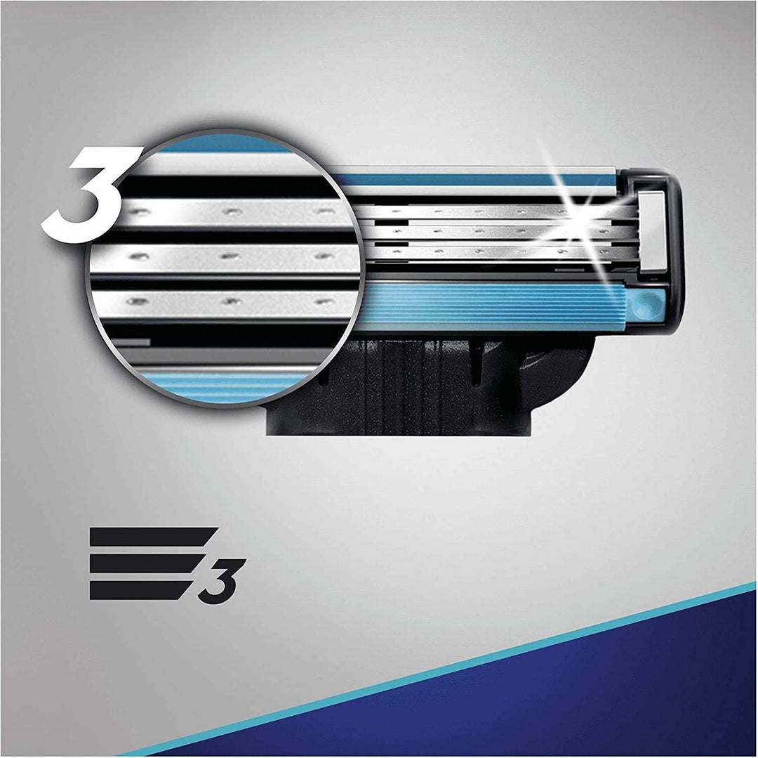 Gilette Mach3 Razor For Men + Ersatzklingen, 16 Stück