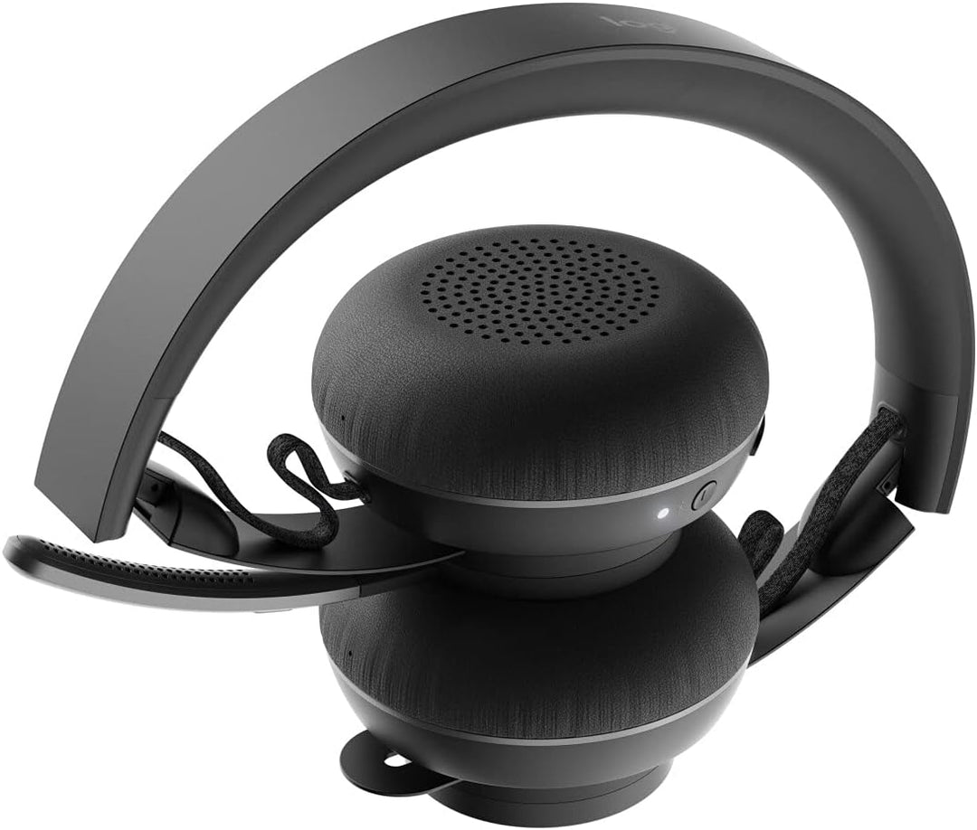 Logitech Zone Wired Headset mit Mikrofon mit Rauschunterdrückung, 981-000914, Schwarz, one Size Sing