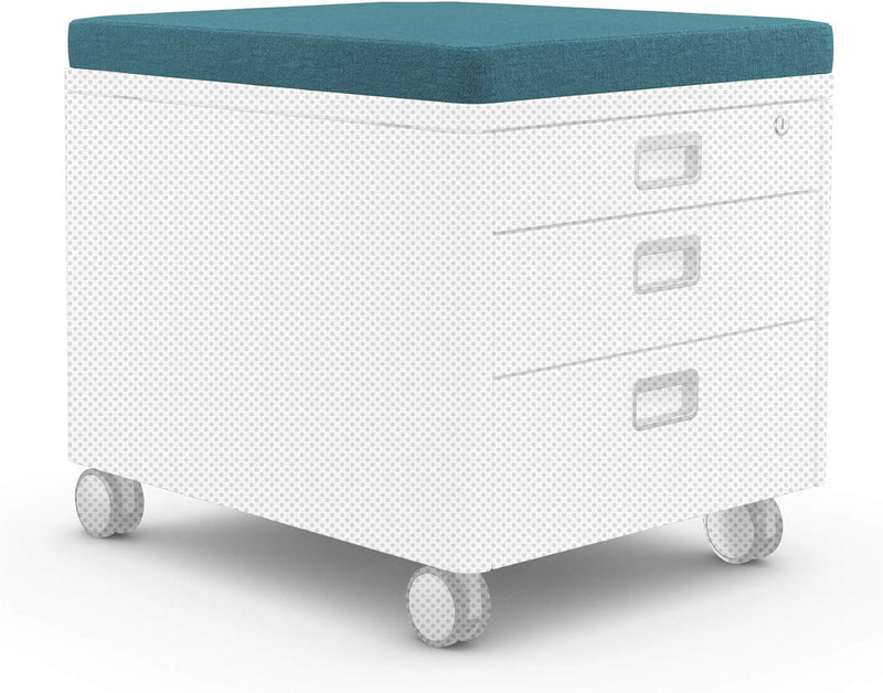 moll Pad, Sitzkissen für die Rollcontainer moll Pro und moll Cubic, abnehmbar und leicht zu reinigen