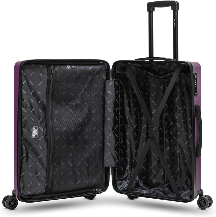 REDOLZ Stammartikel Essentials 08 Purple Kofferset S/M/L (3-teilig), Purple Kofferset S/M/L (3-teili