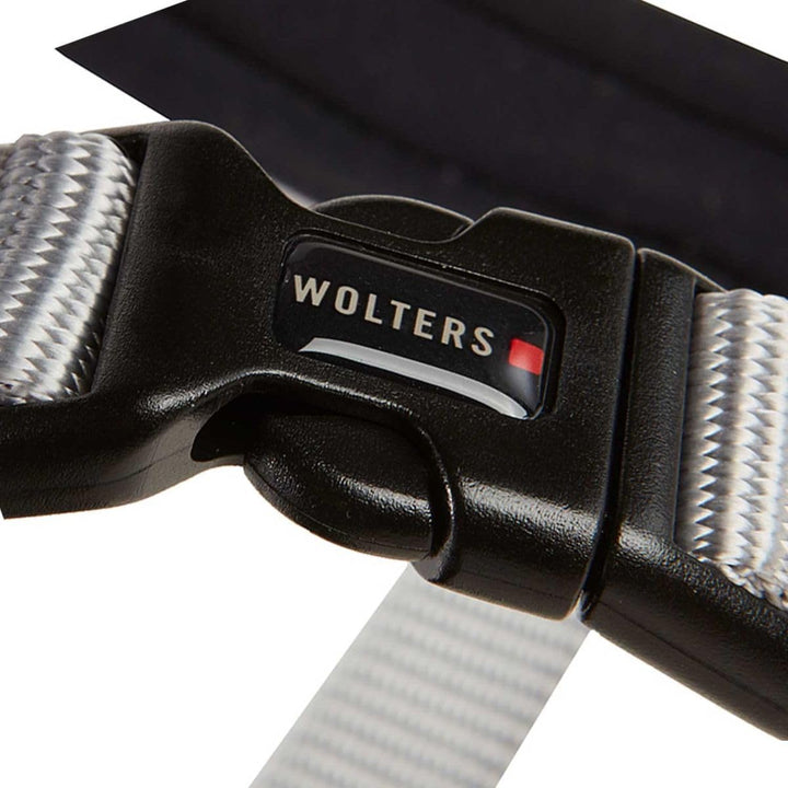 WOLTERS Geschirr Professional Comfort, Grösse:50-60 cm, Farbe:Silber/schwarz 50 - 60 cm silber/schwa