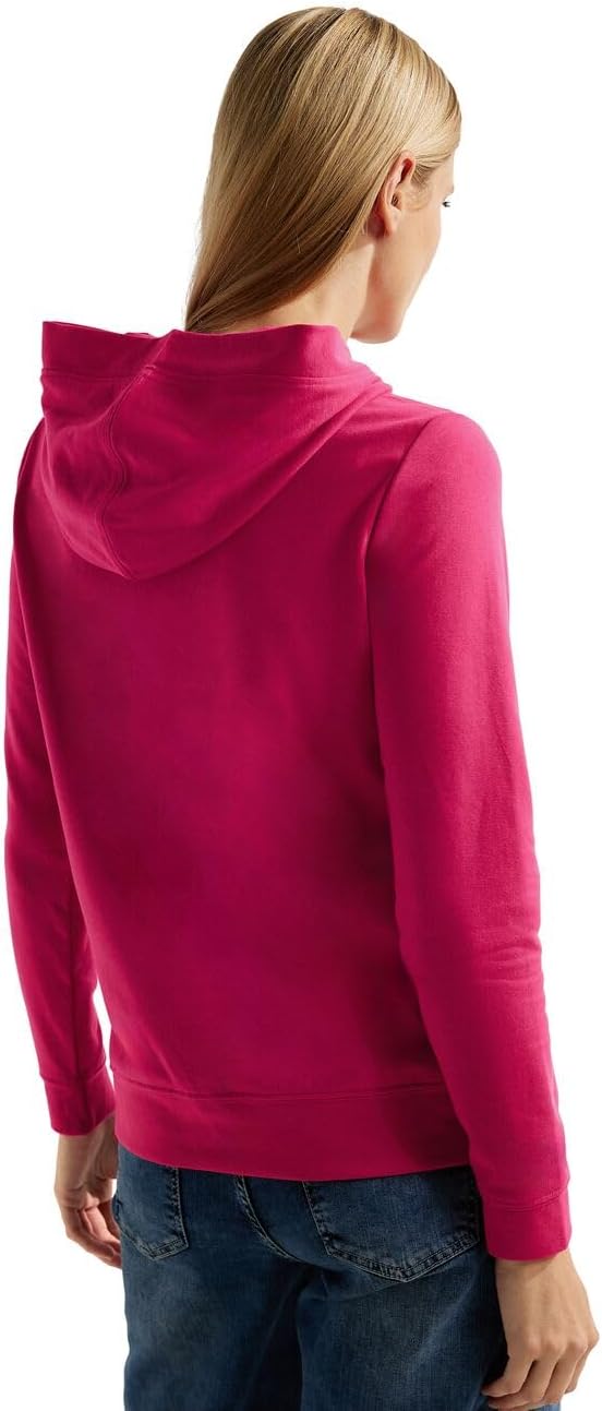Cecil Damen Langarmshirt Hoodie, Cosy Coral
