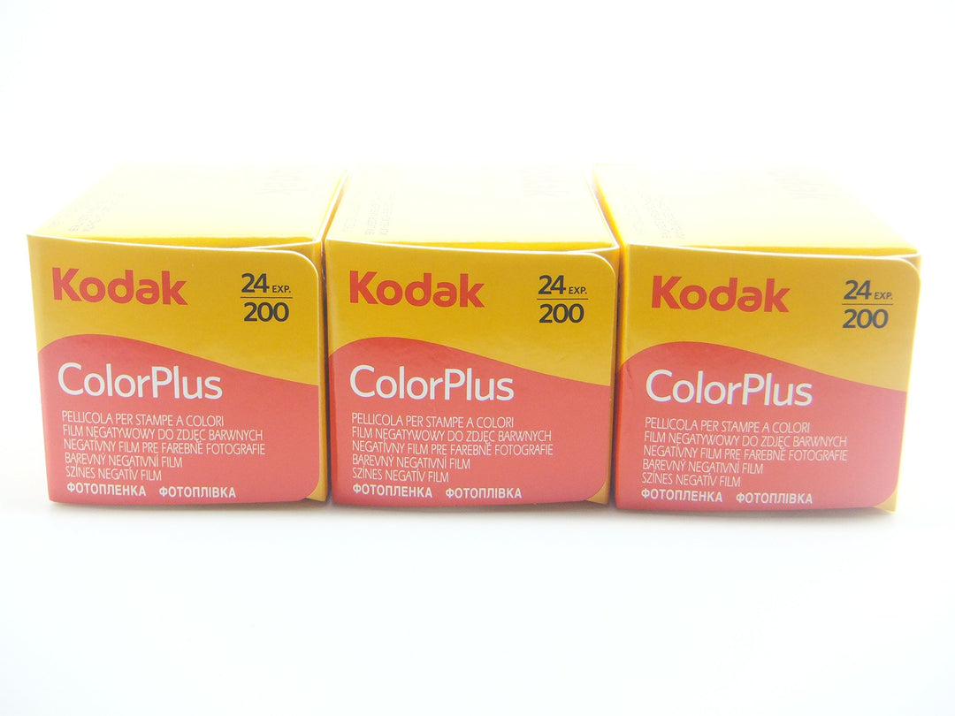 Kodak ColorPlus 200 ASA Farbfilm 35 mm, 24 Schichten, 3 Stück