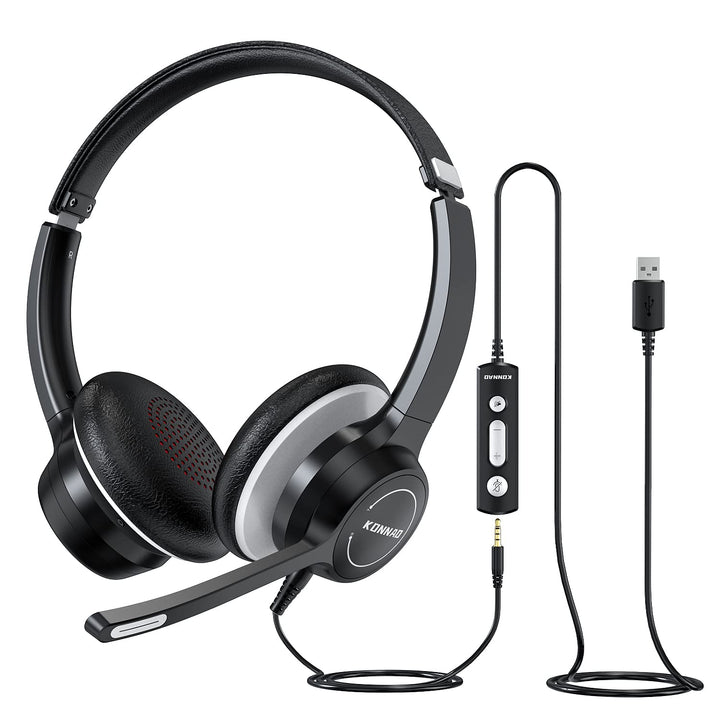 USB Headset, 3,5mm verdrahtete Headsets