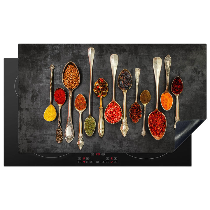 Herdabdeckplatte 90x52 cm Einteilig Ceranfeld Abdeckplatte Küche Deko Ceranfeldabdeckung Herdabdecku