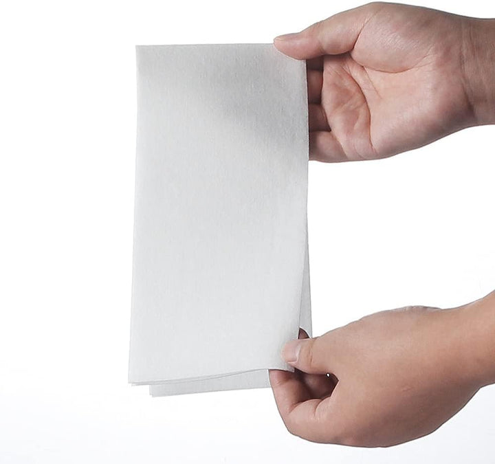 MORGIANA 200 Pack Einweghandtücher, Gästehandtücher aus Leinen, Servietten aus Stoffpapier, Papierha