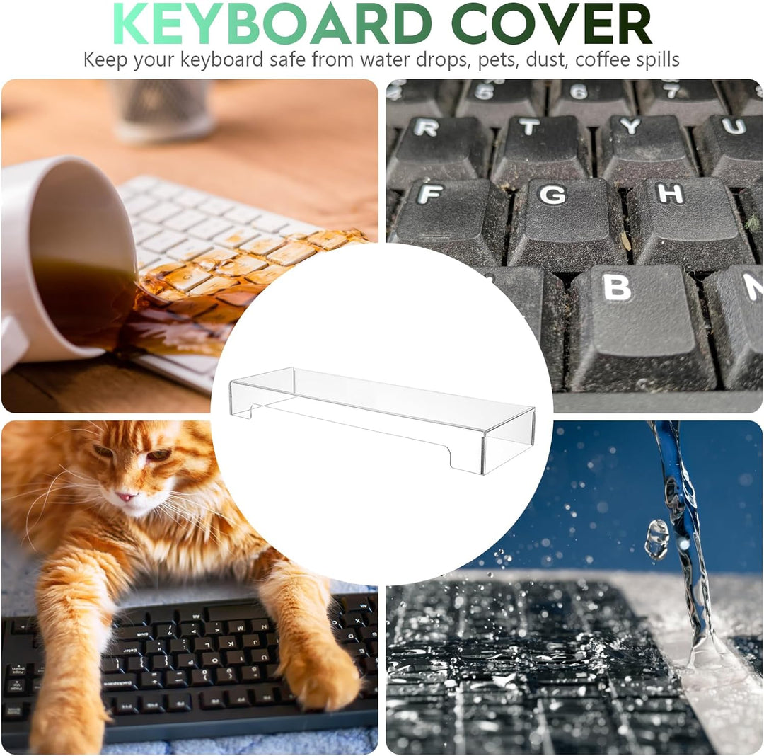 Healeved Tastatur-Staubschutz - Premium Acryl Tastenfelder Abdeckung für 80% kompakte 87-Tasten-Comp