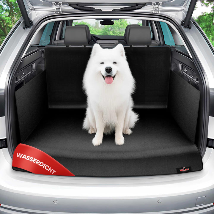 Walser Kofferraum Schutzmatte Auto Cäsar, Qualitätssieger Sehr Gut*, 100% Wasserabweisende Auto Hund
