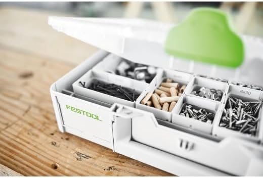 Festool Systainer³ Organizer SYS3 ORG M 89 6xESB (mit Einsatzboxen (50 x 50 x 68, 50 x 100 x 68, 100