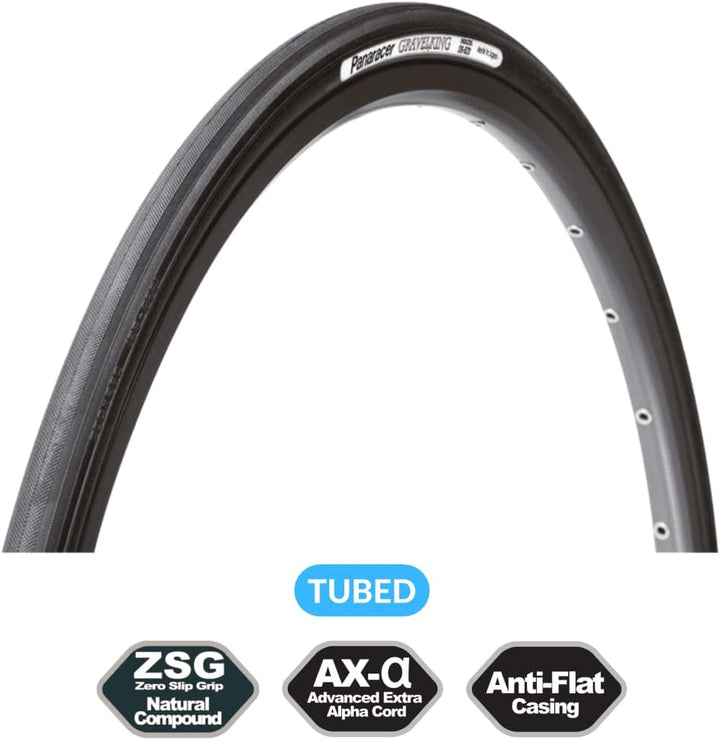 Panaracer GravelKing Slick Faltbare Schotter Reifen 700 x 26cm, 700 x 26cm