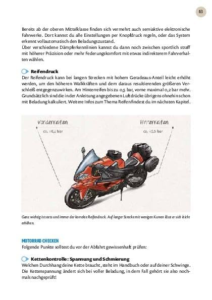 Die perfekte Motorradtour: Planen! Packen! Fahren!, Taschenbuch