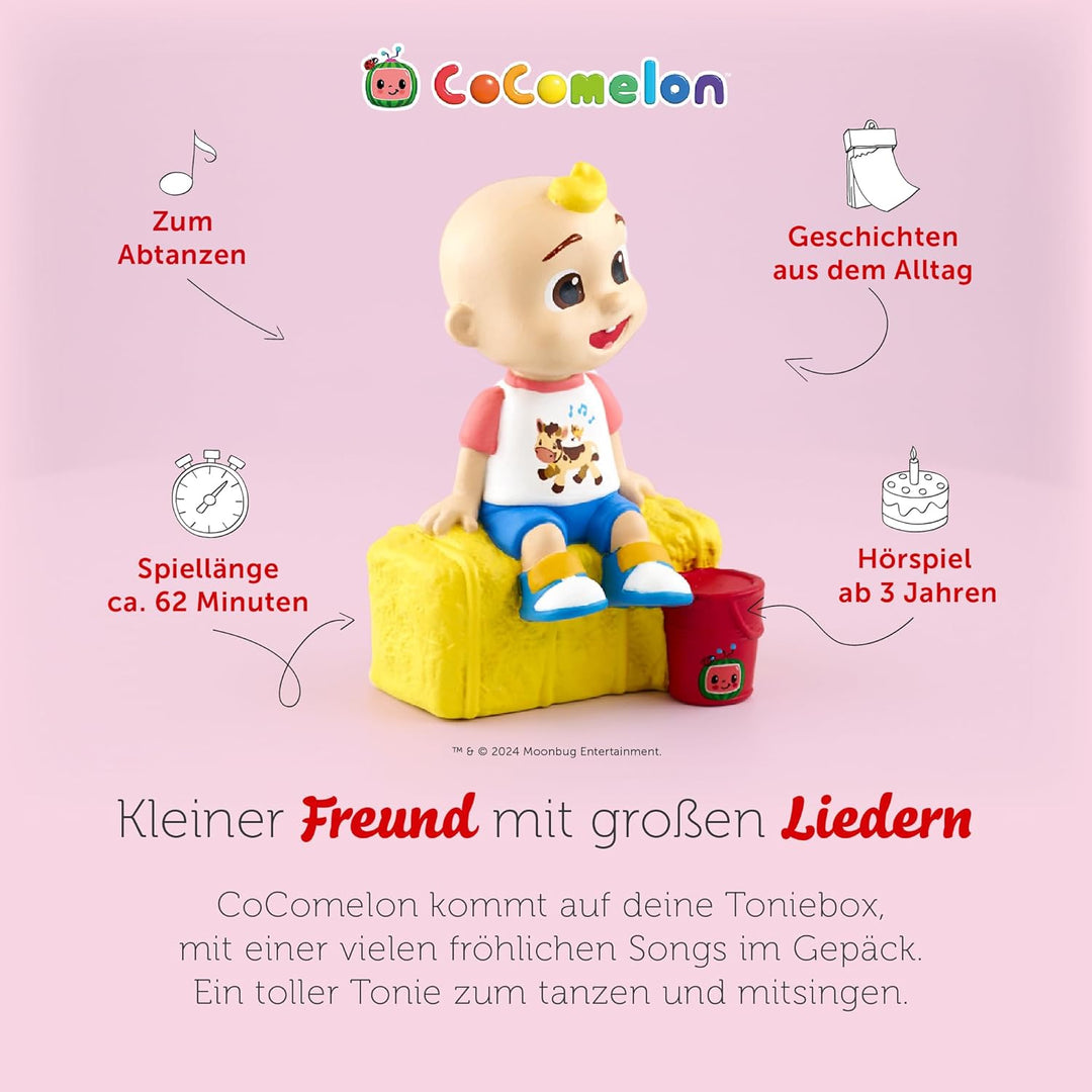 Tonies Hörfigur für Toniebox, CoComelon – Raus in die Welt mit JJ, Tonie-Kinderlieder für Kinder ab