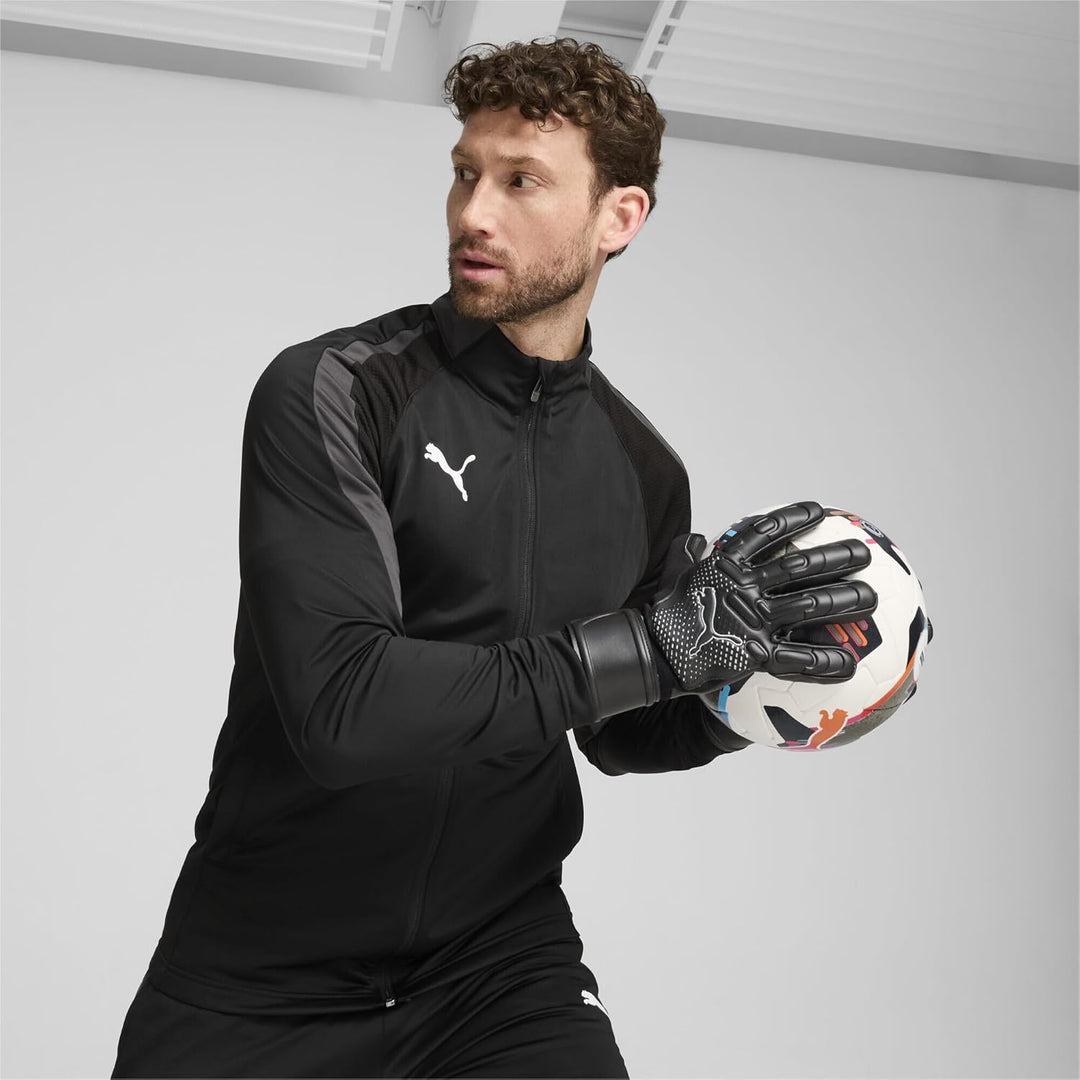 PUMA Unisex FUTURE Match Torwarthandschuhe, Torwarthandschuhe Unisex Alle Altersgruppen 4 Black Silv