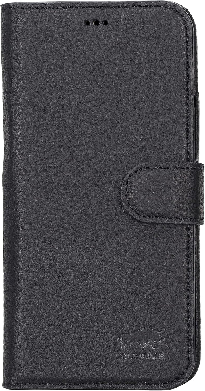 Solo Pelle Lederhülle kompatibel für iPhone 14 Plus in 6.7 Zoll abnehmbare Hülle (2in1) inkl. Karten