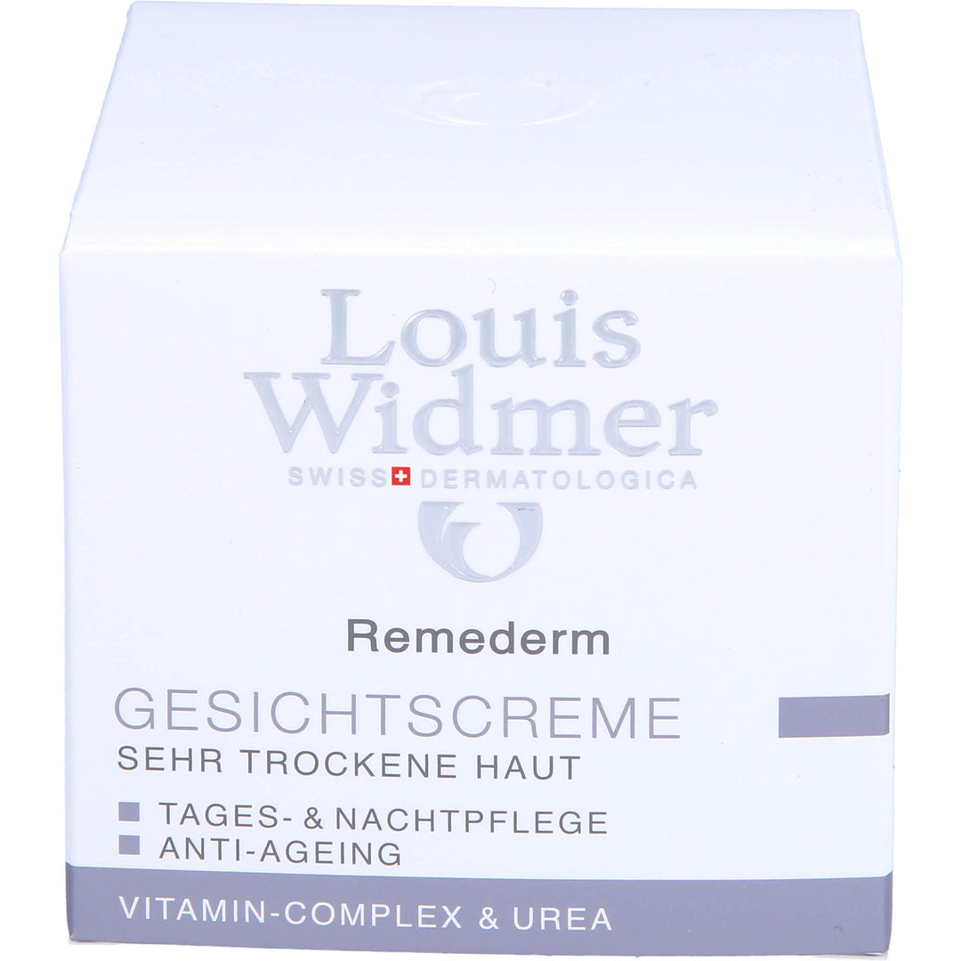 Louis Widmer Remederm Gesichtscreme Tages-Und Nachtpflege Leicht Parfuemiert, 50Ml , 50 Ml (1Er Pack