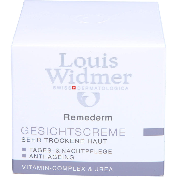 Louis Widmer Remederm Gesichtscreme Tages-Und Nachtpflege Leicht Parfuemiert, 50Ml , 50 Ml (1Er Pack