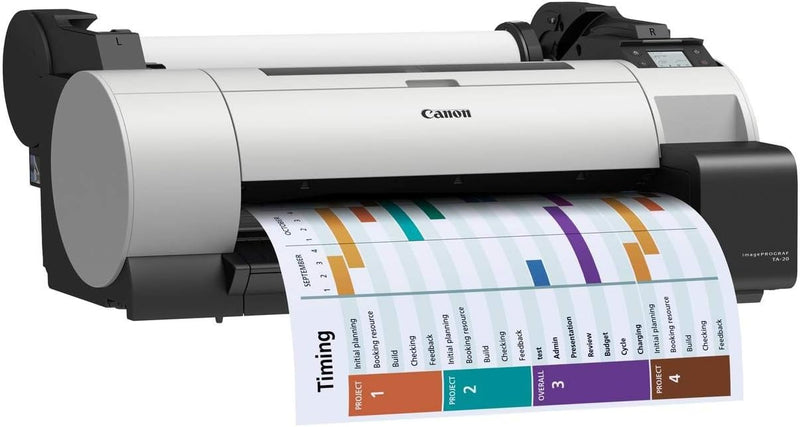 Canon ImagePROGRAF TA-20 Grossformatdrucker (24 Zoll), Farbe – Tintenstrahldrucker – Rolle A1 (61,0