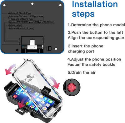 AICase 30M Unterwasser-Fotografie Seatouch 4 Max Unterwassergehäuse für iPhone 12/12 Pro/12 Pro Max/