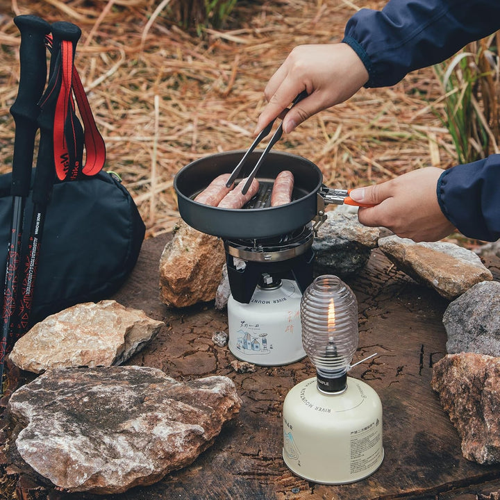 Fire-Maple Camping Gas Laterne Tragbare Einstellbare Beleuchtung Camping Notfall Ausrüstung