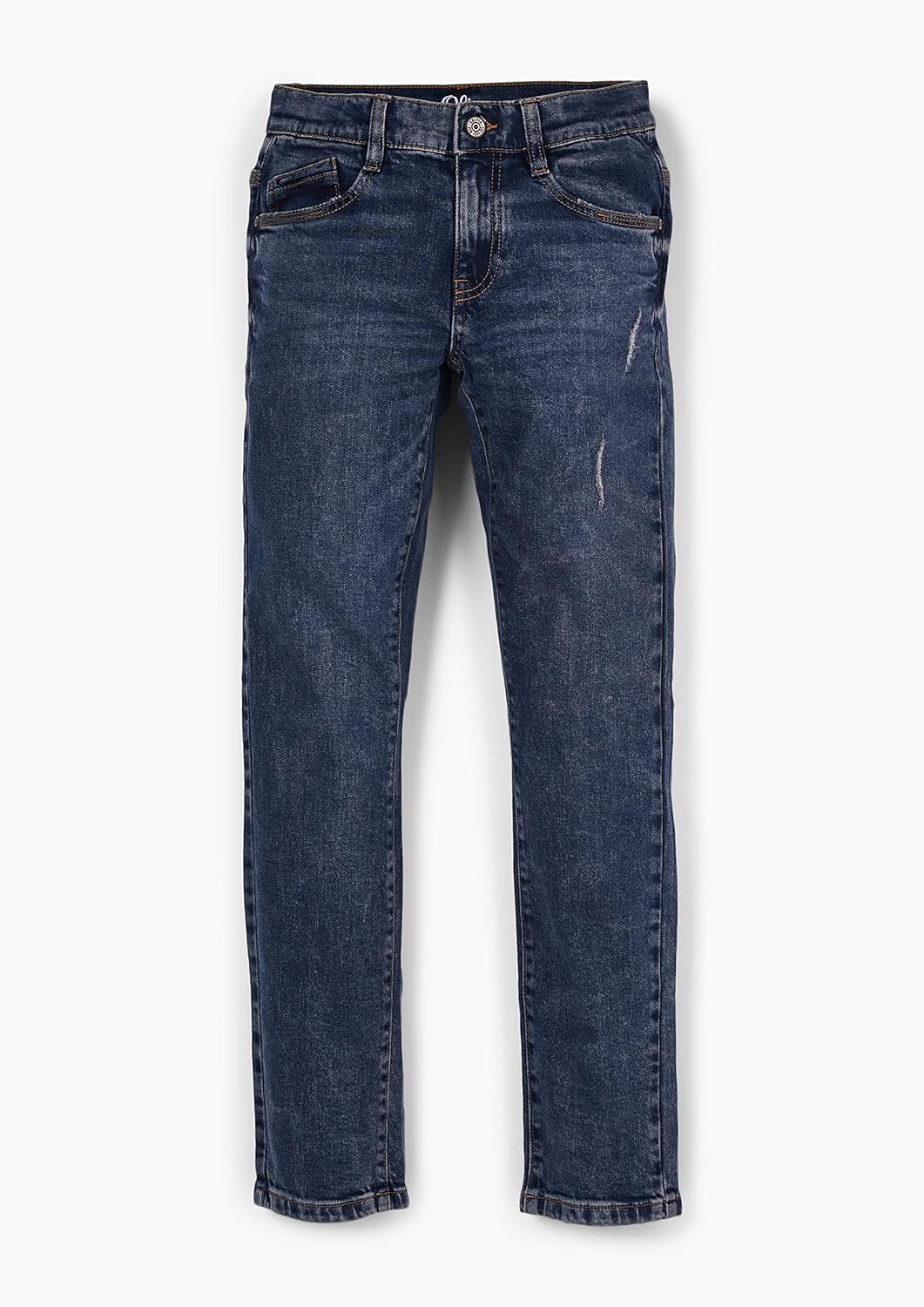 s.Oliver Jungen Regular: Denim im Used Look 146 Slim Blau 58z2, 146 Slim Blau 58z2