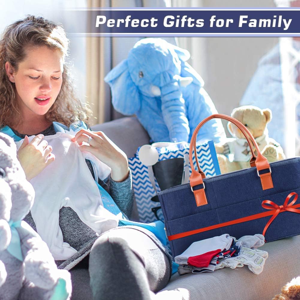 Baby Windel Caddy Organizer, grosse tragbare Windel Aufbewahrungskorb Persönlichkeit abnehmbare Tren