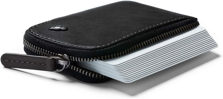Bellroy Herren Leder Geldbörse und Karten Etui Card Pocket Schwarz, Schwarz