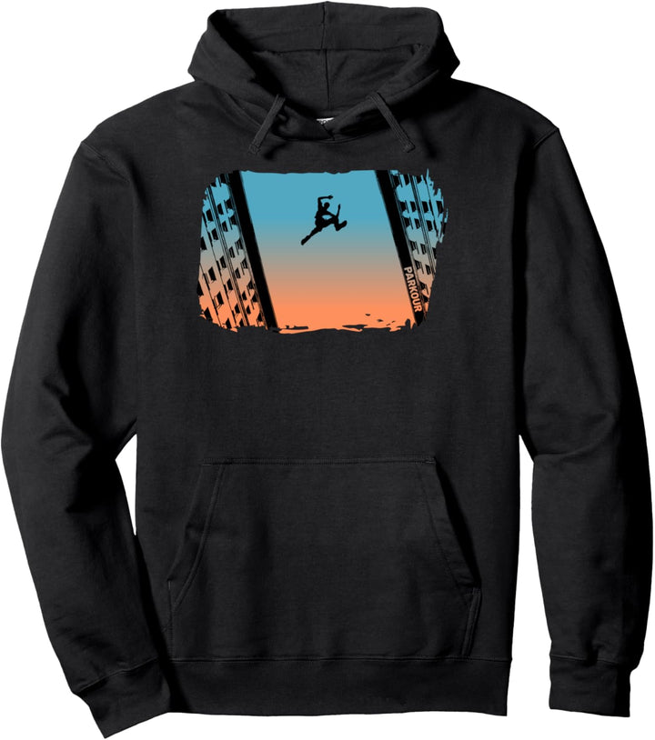 Geschicklichkeitssprung Freerunning Parkour Pullover Hoodie