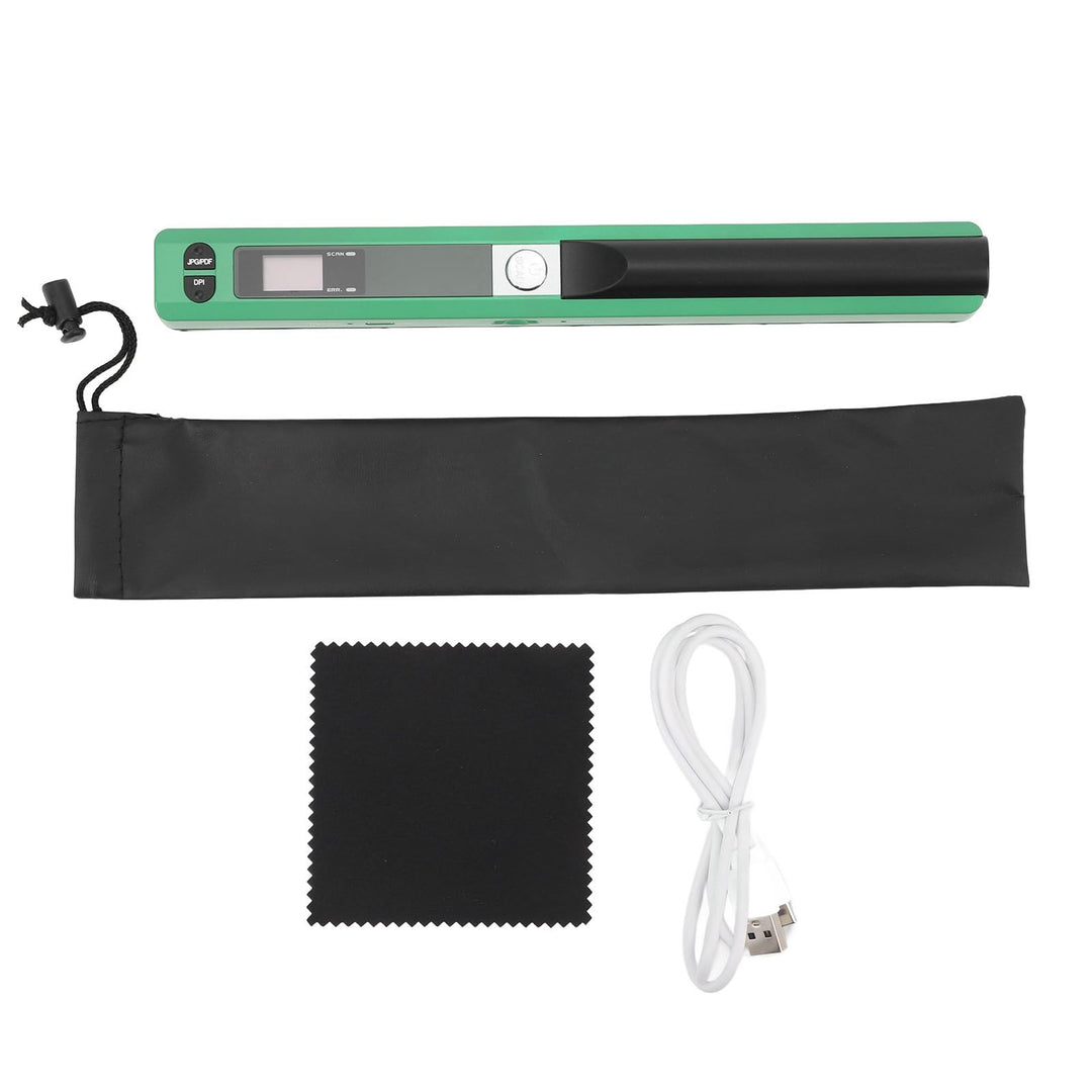 Tragbarer Hand-Bildscanner, 900 DPI, Multifunktionaler A4-Dokumentenscanner für den Heim- und Büroge