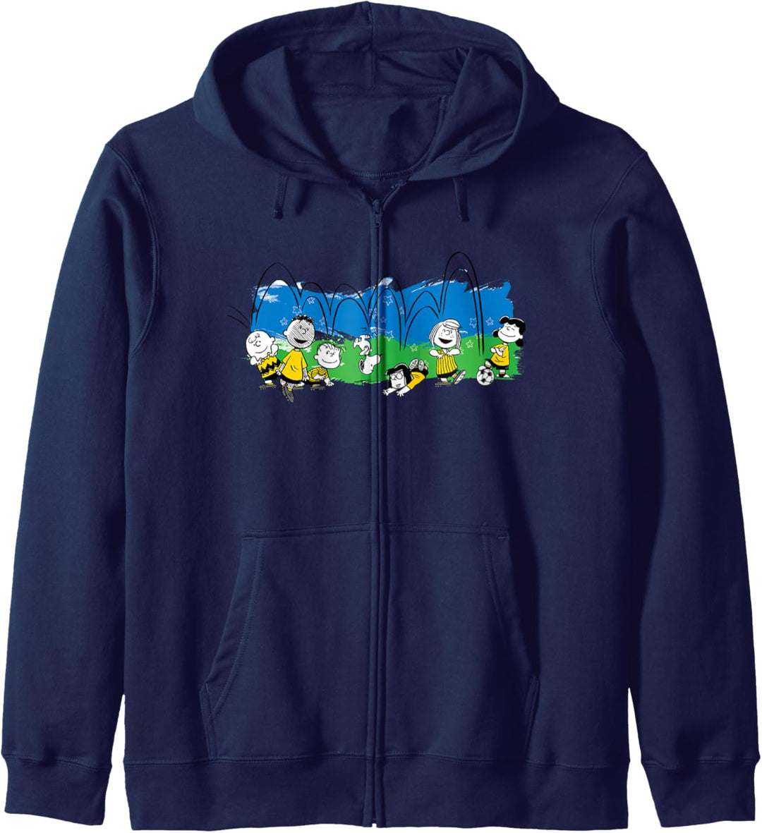 Peanuts Fussballmannschaft Kapuzenjacke