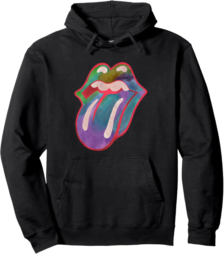 The Rolling Stones Colors Zunge Pullover Hoodie