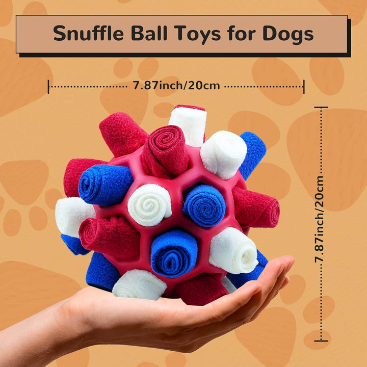 Schnüffelball für Hunde, Schnüffelteppich Schnüffelspielzeug Interaktive Hundespielzeug tragbarer Ha