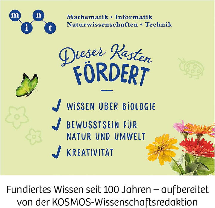 Kosmos 632083 Mein erstes Gewächshaus, Das Original, Erstes Gärtnern für Kinder ab 5 Jahre, Komplett