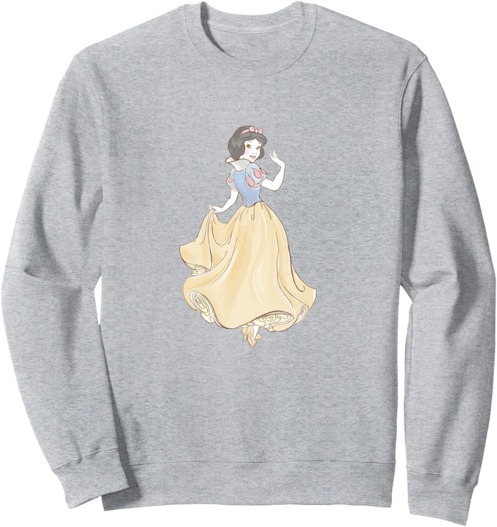 Disney Snow White Watercolor Portrait Sweatshirt