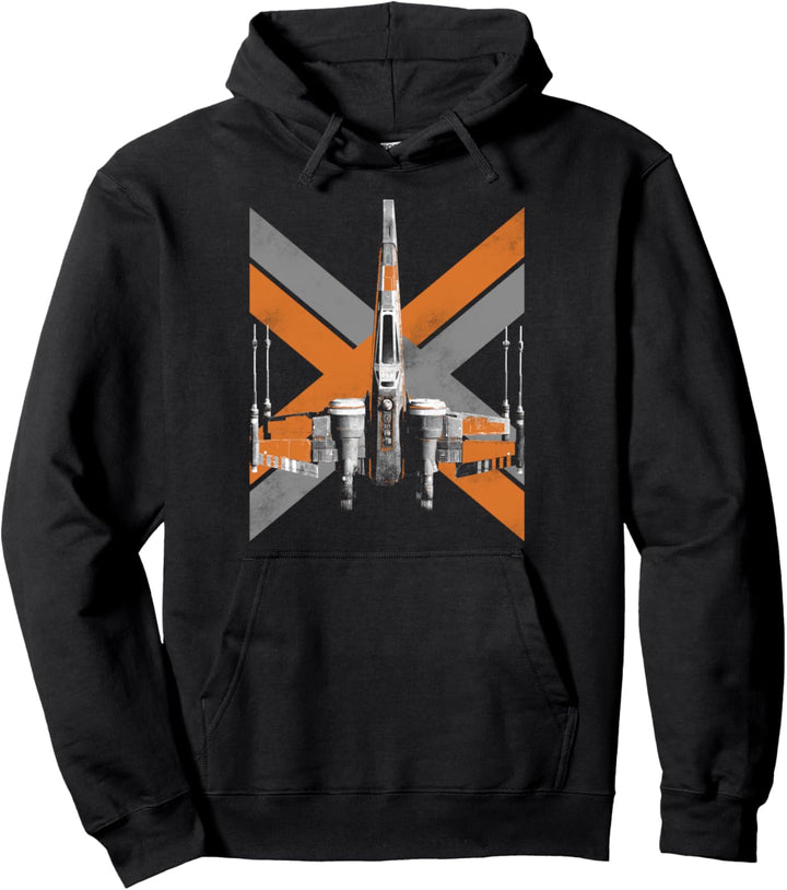 Star Wars Poe X-Wing Fighter Ship Pullover Hoodie