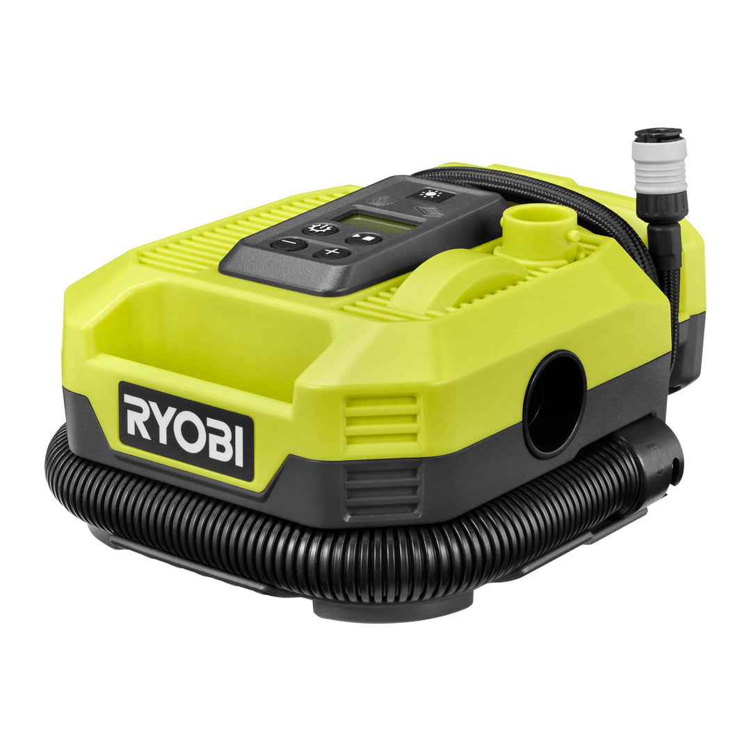 RYOBI 18 V ONE+ Akku-Multi-Kompressor RMI18-0, max. 11 bar Druck, Digitalanzeige, ohne Akku und Lade