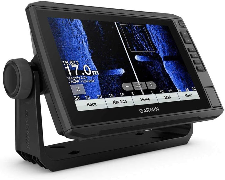 Garmin ECHOMAP UHD Fischfinder Displaygrösse 9 Zoll, Echolot integriertes Chirp, UHD ClearVü und UHD