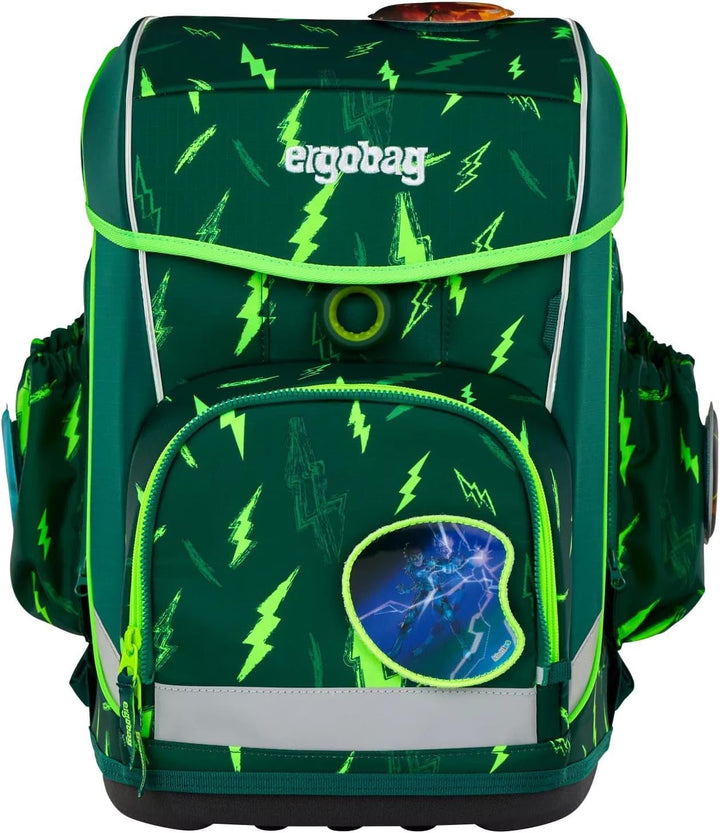 ergobag cubo Light Set ergonomischer Schulanzen, extra leicht, Set 6-teilig, 780 g Einheitsgrösse Bä
