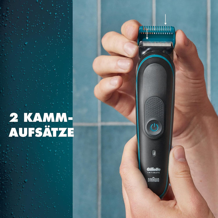Gillette Body und Intimate Trimmer Herren i5 für Körper und Intimbereich, SkinFirst Intimrasierer Ma